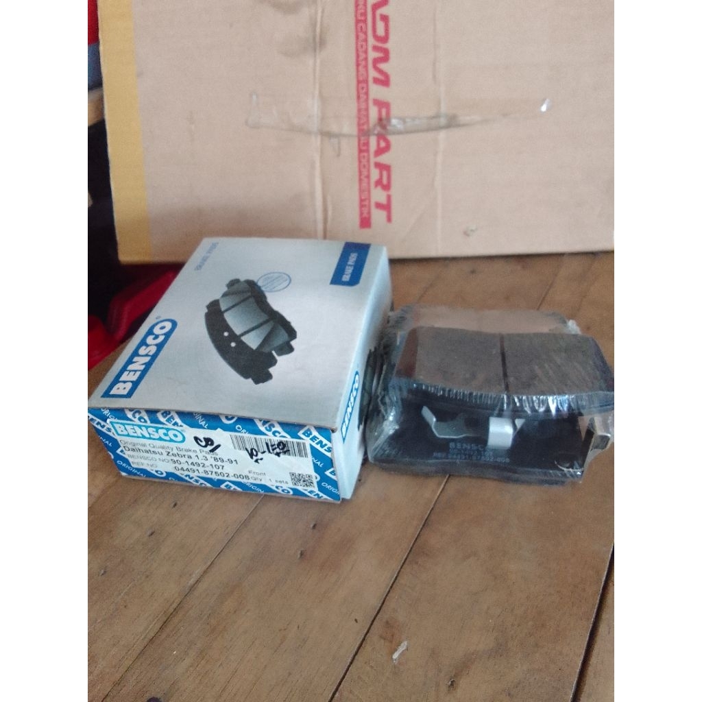 Brake pad/ Kampas rem Depan Daihatsu Zebra 1.3 89-91