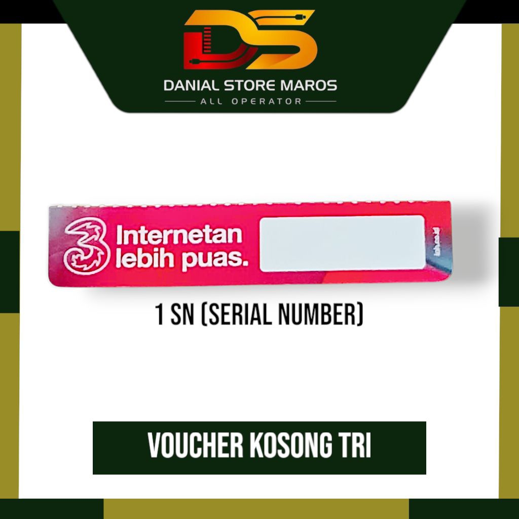 Voucher Kosong Tri Nasional