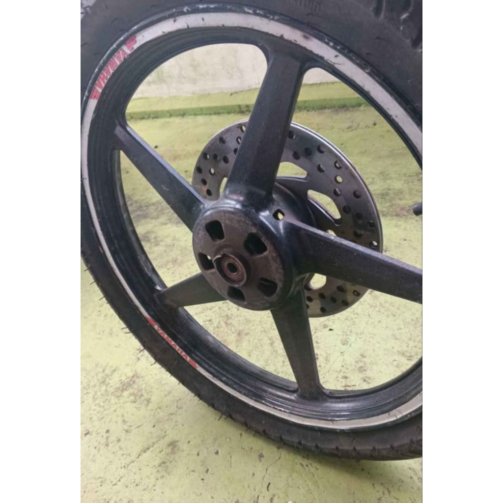 velg + ban vixion old depan ori copotan
