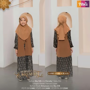 DISKON 50% GAMIS ANAK NIBRAS