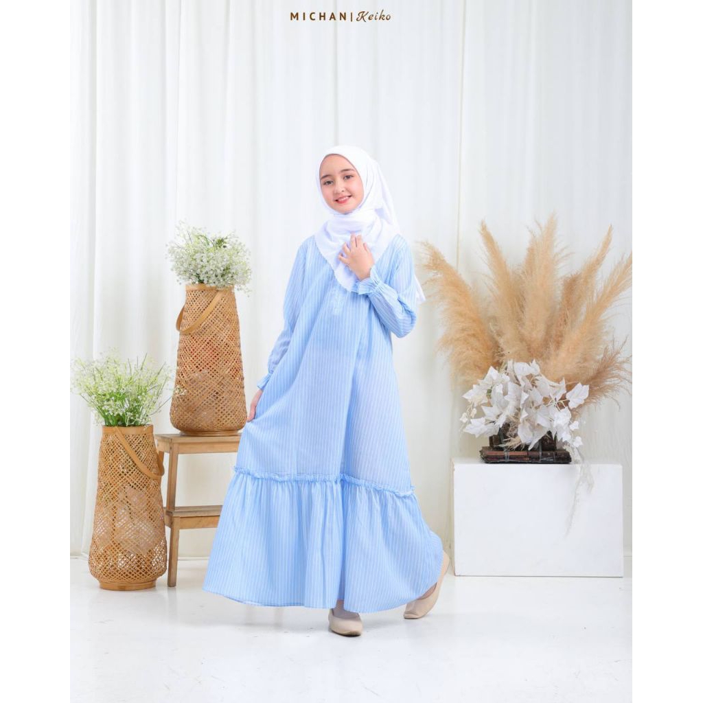 GAMIS ANAK KEIKO KIDS DRESS MICHAN KATUN ADEM