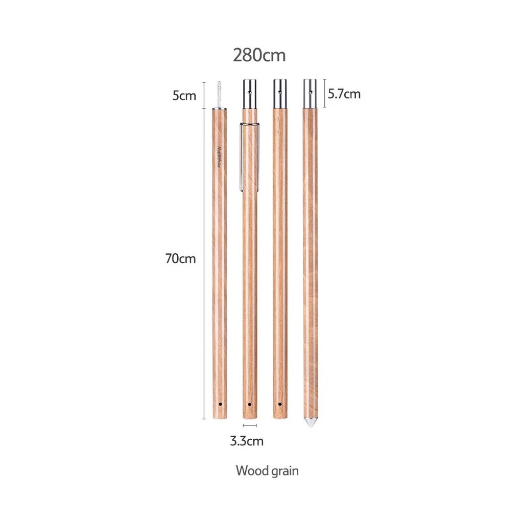 Tiang Kanopi Naturehike NH20PJ048 Anti Karat Panjang 2.8m