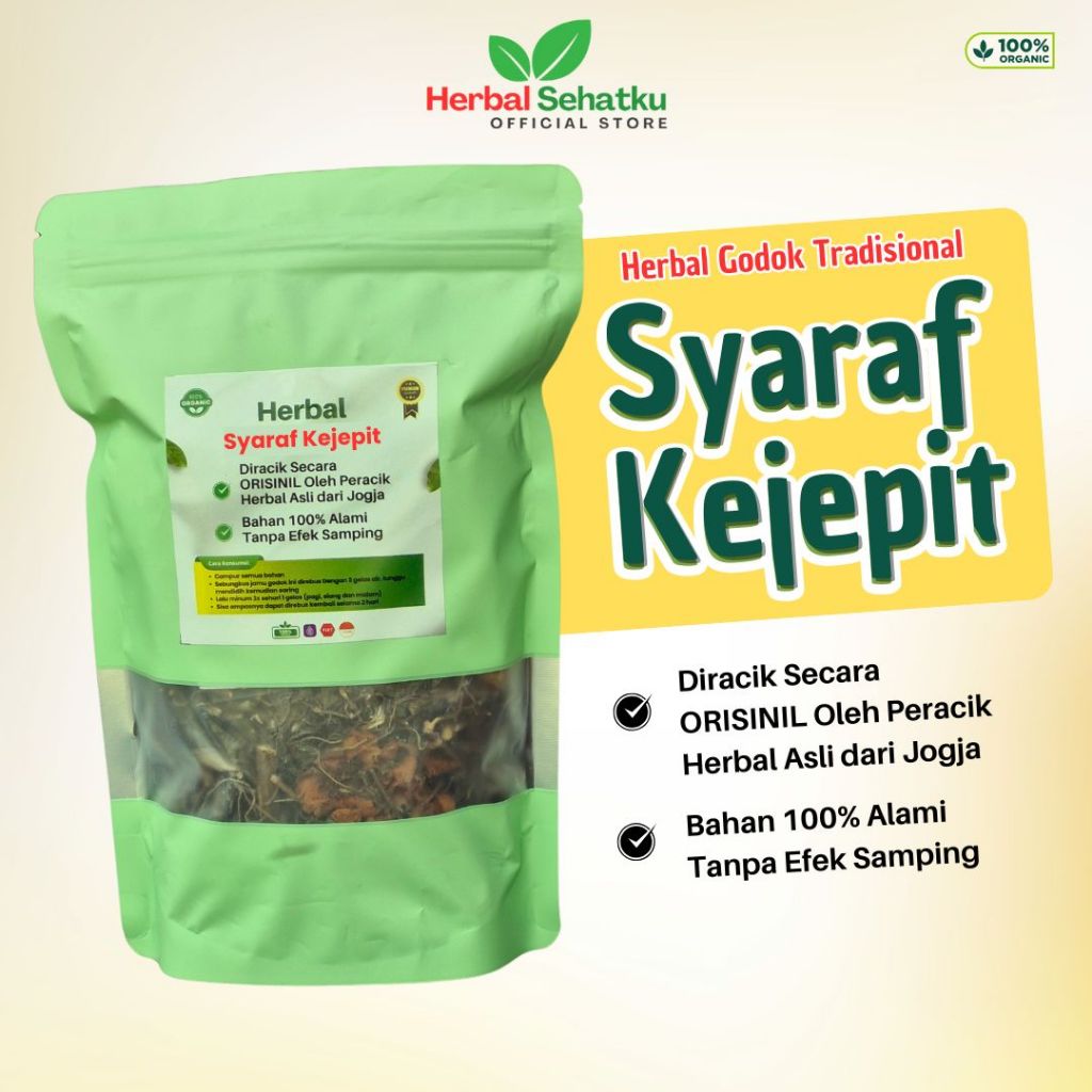 

HERBAL SEHATKU - Jamu godok Saraf Kejepit I Syaraf Kejepit I Obat Herbal Saraf Kejepit Encok Nyeri Pinggang I Obat syaraf kejepit