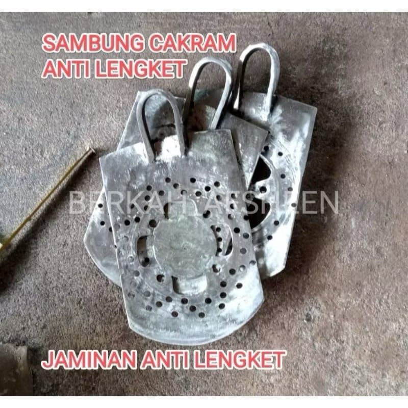 cangkul cakram anti lengket (bahan dari baja)