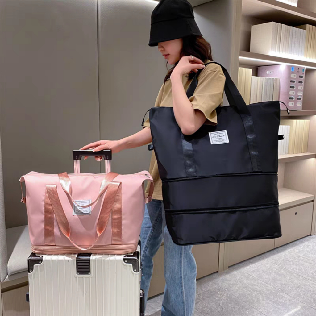 TXL1016 Travel bag ukuran jumbo bertingkat tiga tak beroda/Tas travel bisa besar kecil