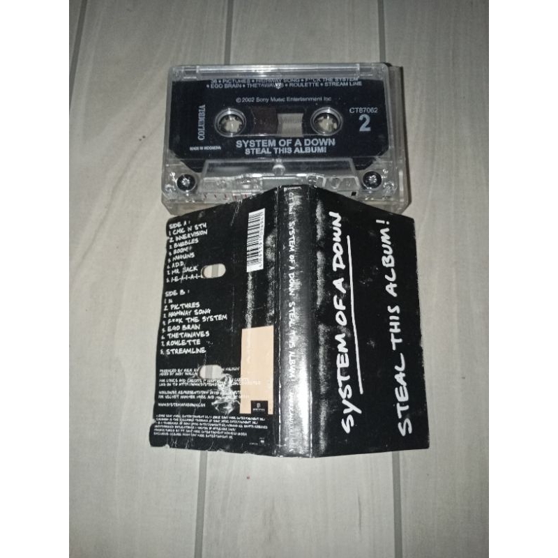 kaset pita system of a down still this album