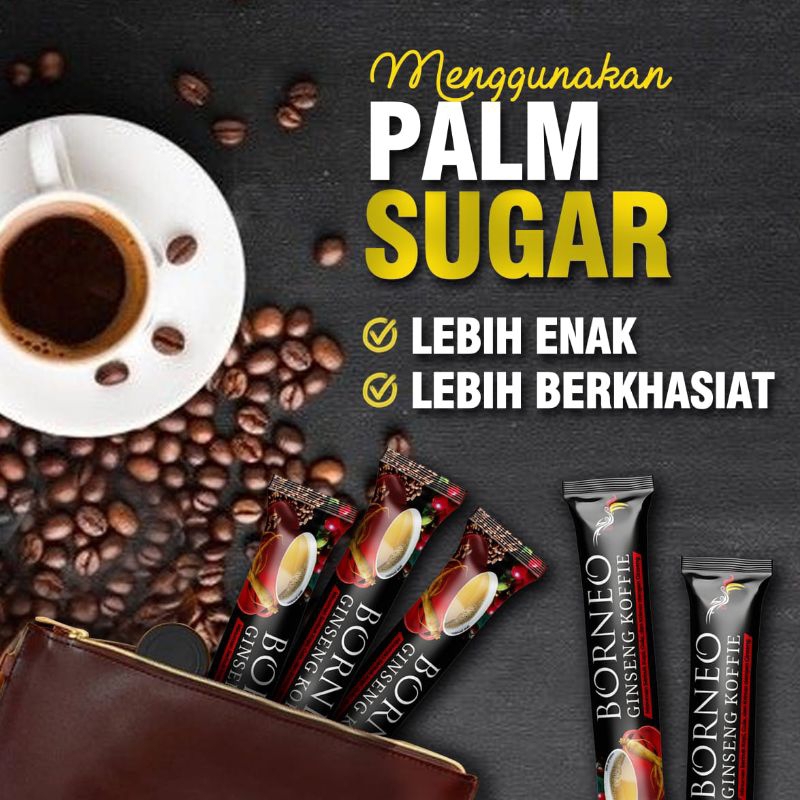 

Borneo Ginseng Koffie Untuk Stamina
