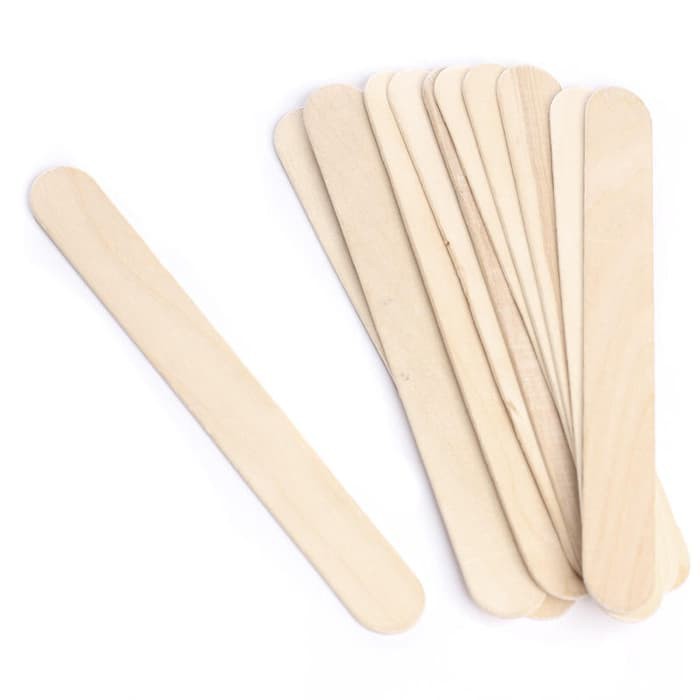 

Stik Es Krim | Stick Ice Cream | Stik Kayu Polos Kreasi isi ± 55 Pcs