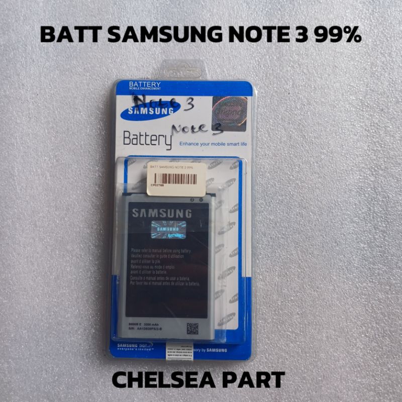 BATERAI SAMSUNG NOTE 3 99%