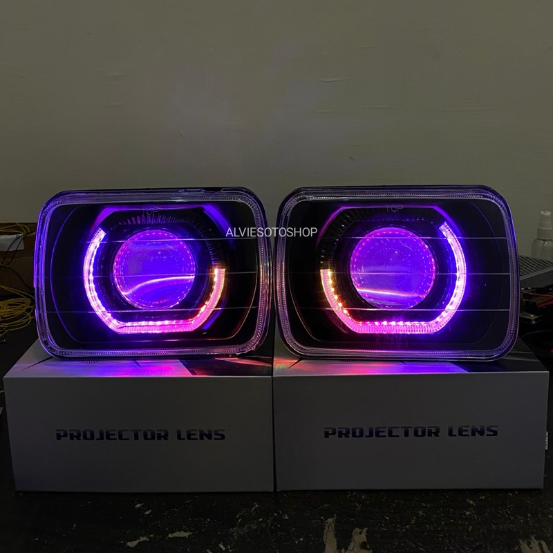 Lampu Depan L300 Lampu Biled L300 Set Tinggal Pasang Biled 60Watt Full Rgb