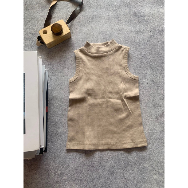 Sleeveless Turtleneck