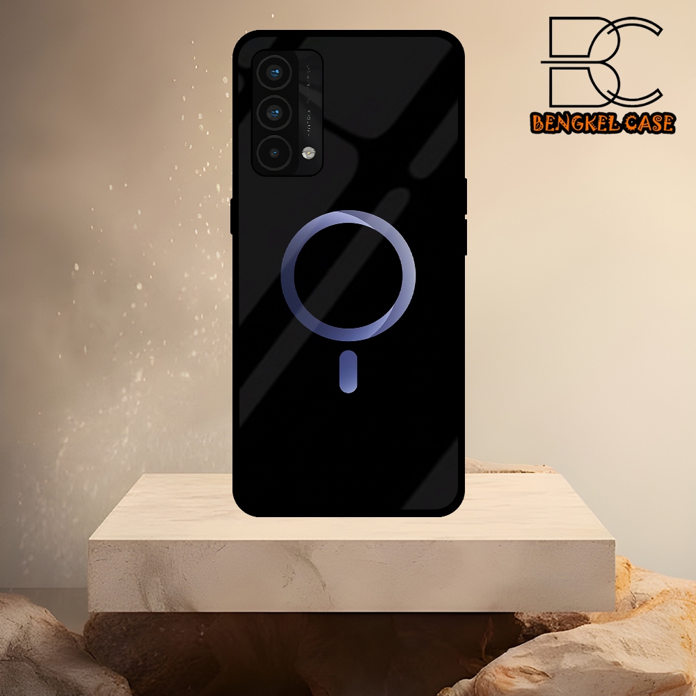 (BS35) Case Kilau Realme GT Master Casing Hp Realme Pelindung Smartphone Motif MAGSAFE