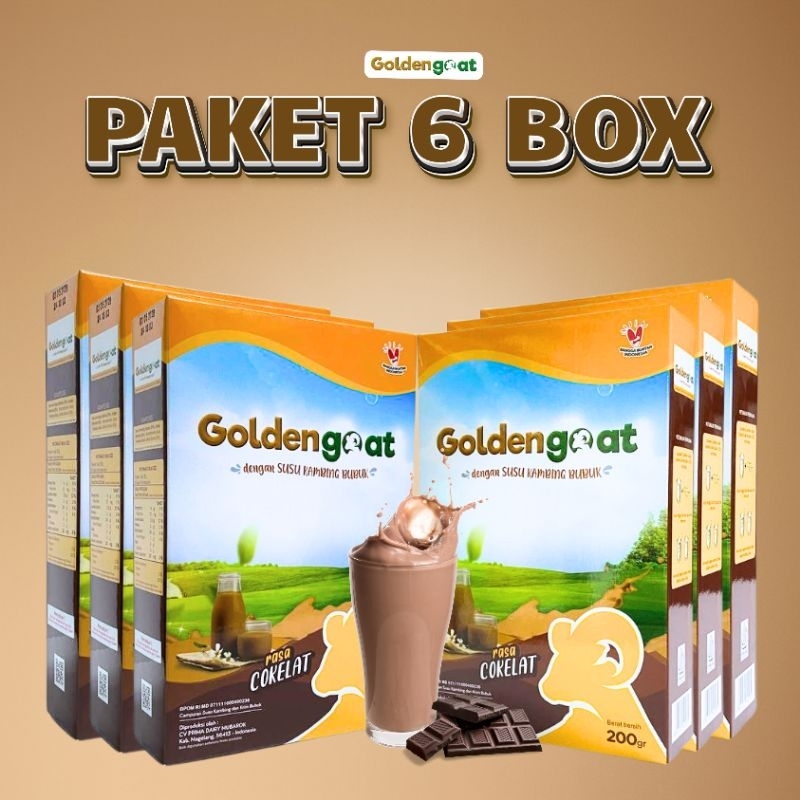 

SUSU ETAWA GOLDENGOAT PAKET 6 BOXX