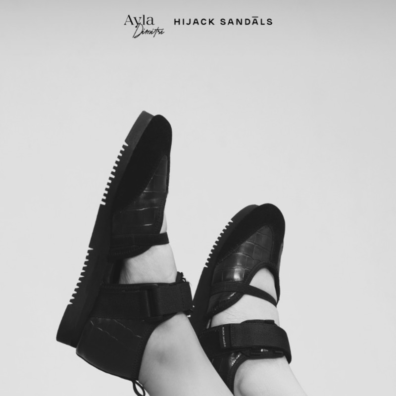 HIJACK SANDALS - TWYLA CROCO