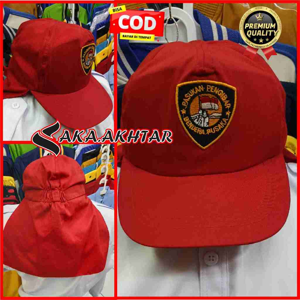 TOPI JEPANG PASKIBRA / TOPI JEPANG PASKIBRAKA / TOPI LATIHAN PASKIBRA