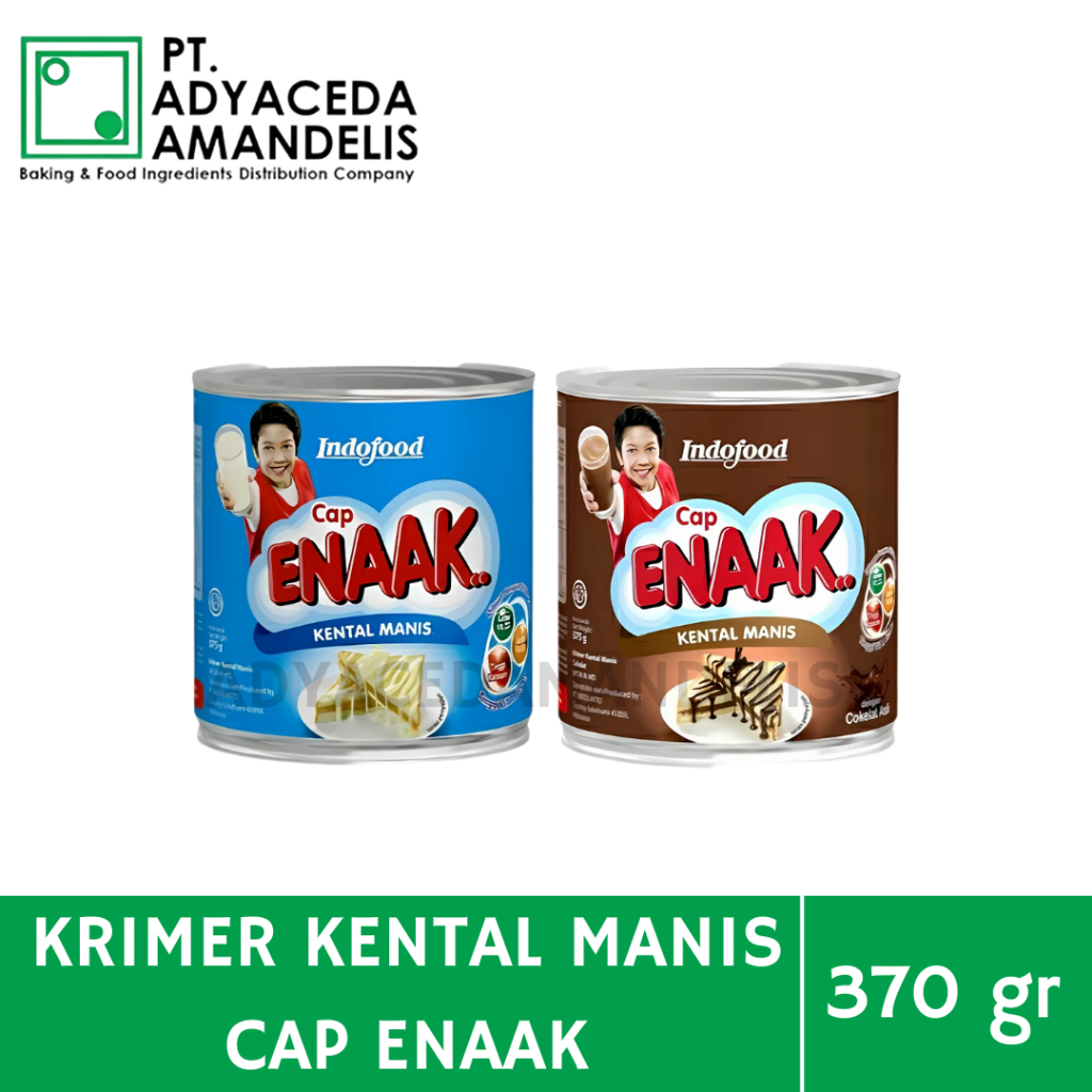 

KENTAL MANIS CAP ENAK COKELAT DAN VANILLA 370 GR (KALENG)