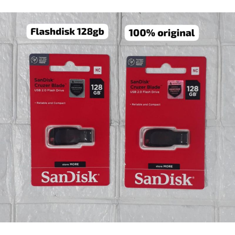 flashdisk sandisk original 128 gb #