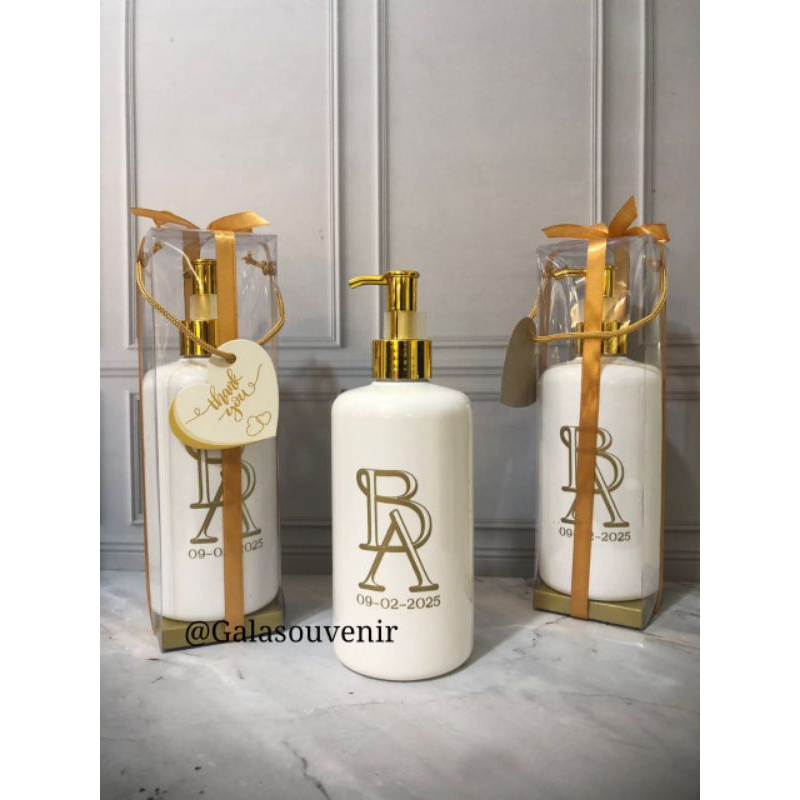 SOUVENIR TEMPAT SABUN + MIKA / SOUVENIR BOTOL SABUN / SOUVENIR PERNIKAHAN / SOUVENIR MURAH TAPI MEWA