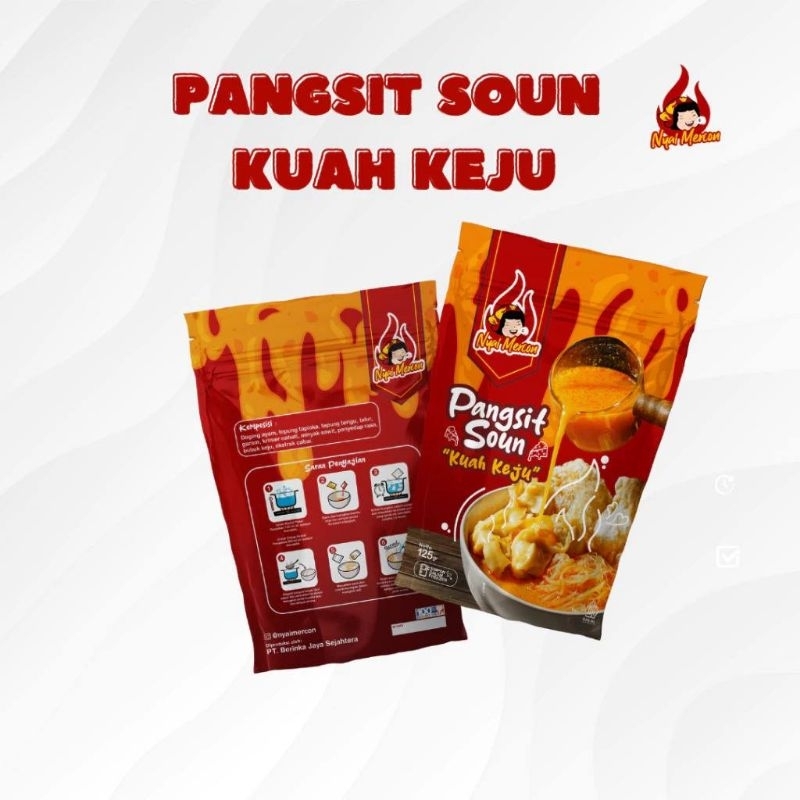 

[Ready] Nyai Mercon Pangsit Soun Kuah Keju