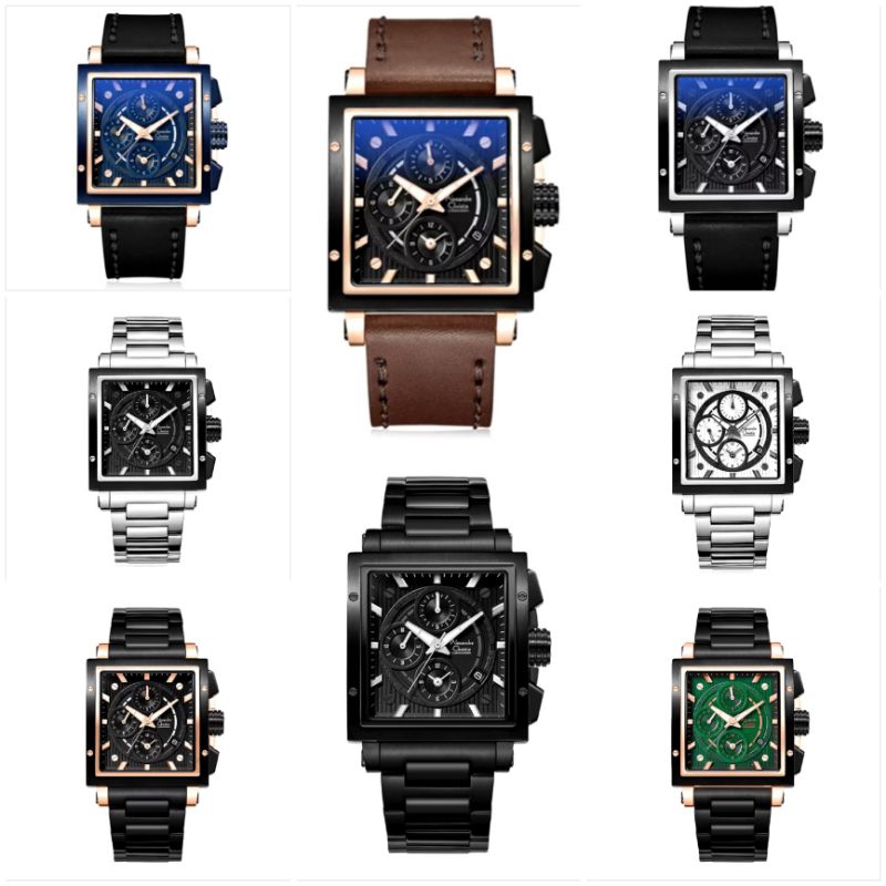 AC6182GC Jam Tangan Pria Alexandre Christie AC 6182 Original