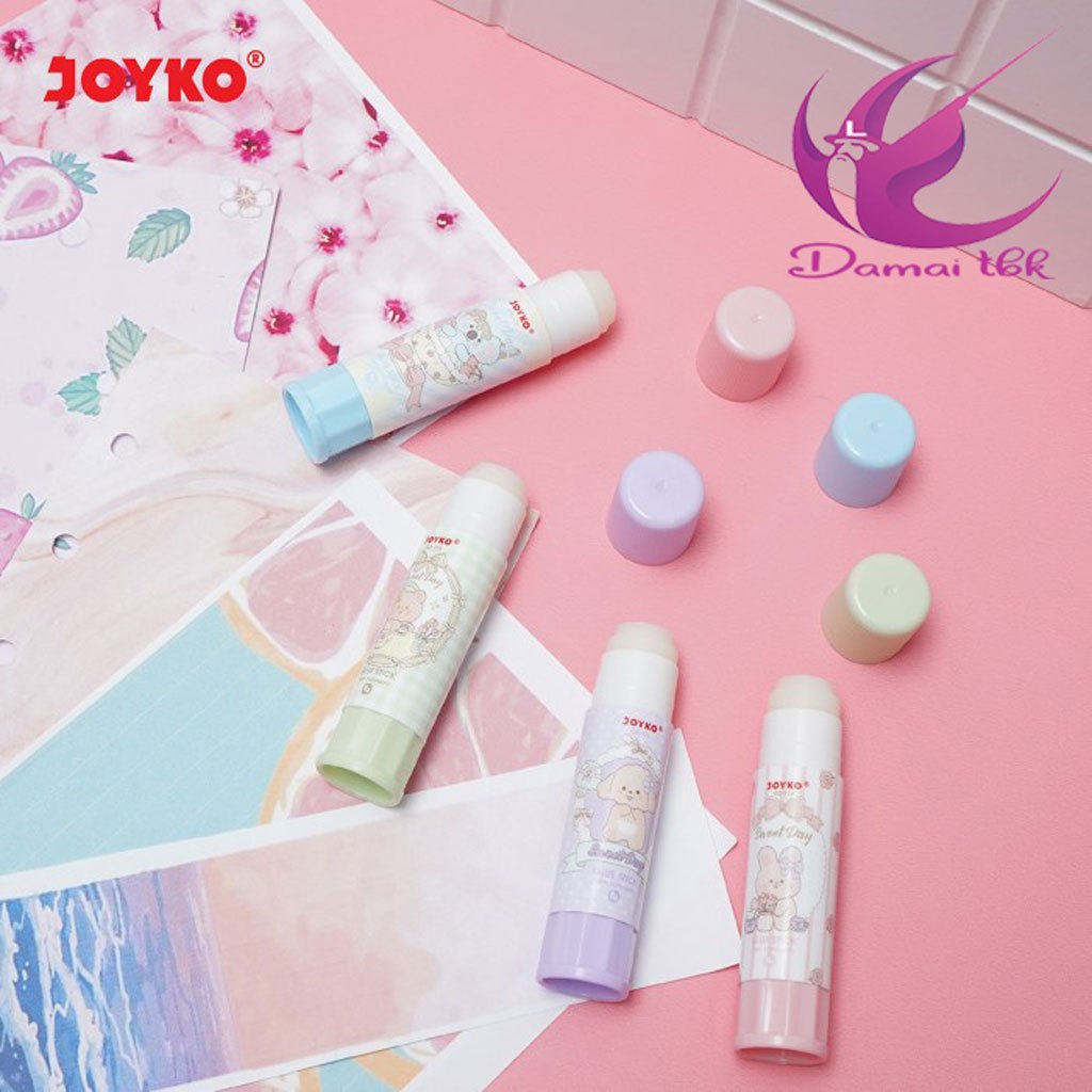 

Joyko Glue Stick Lem Batang Joyko GS-116 8gr Sweet Day