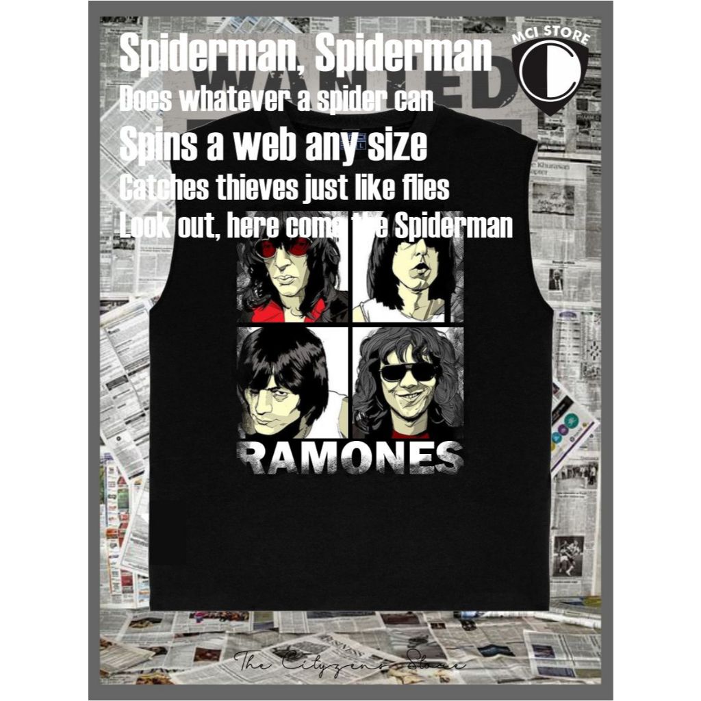 Singlet Ramones Eps. 1 Pria/Wanita