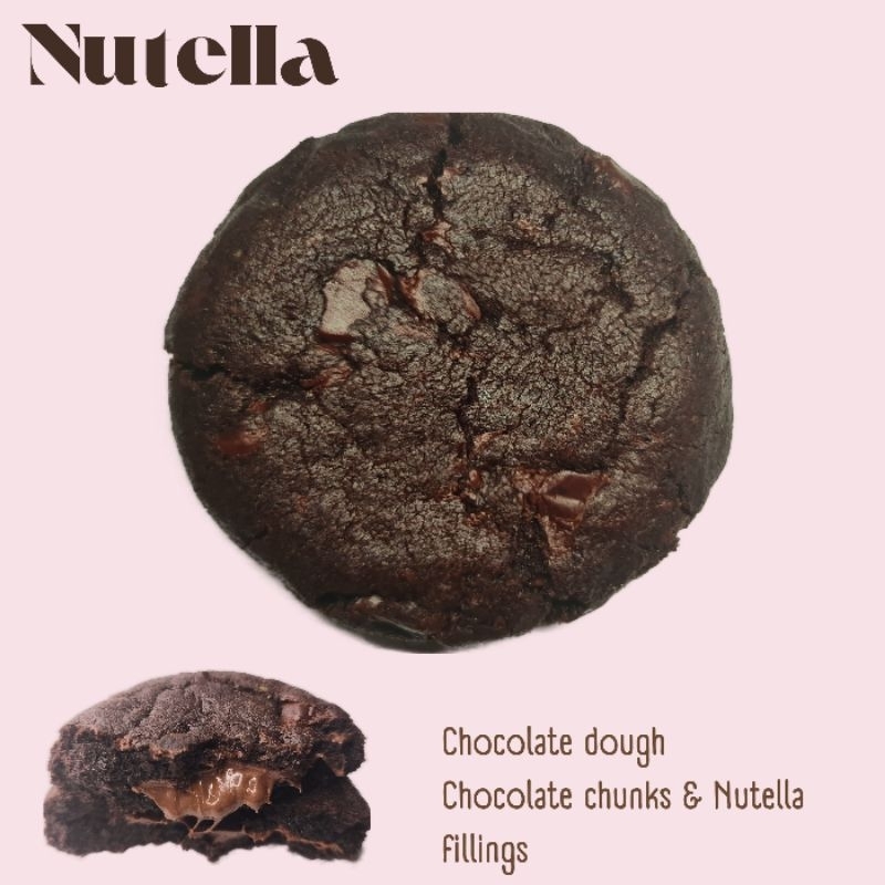 

Nutella - soft baked cookies