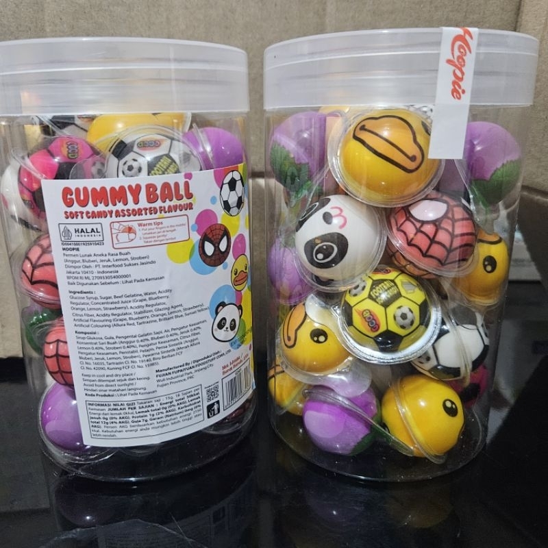 

permen lunak gummy ball Gummy Ball Soft Candy