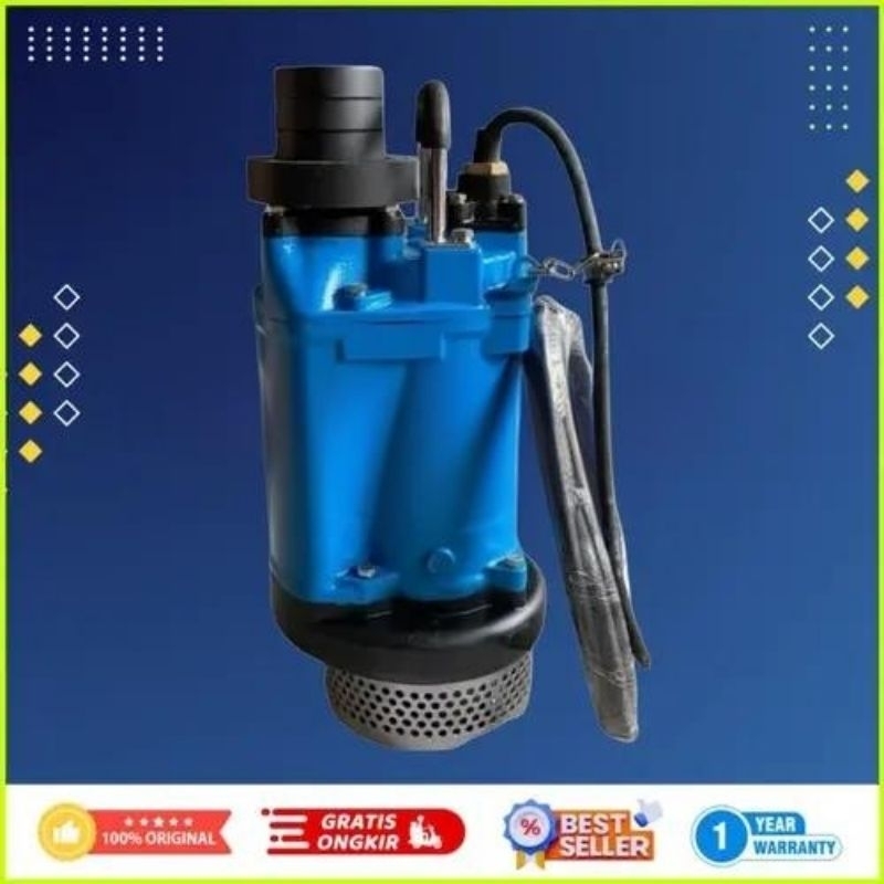 Pompa Celup Air Kotor Rotor KTZ 67.5 10HP Submersible Pump