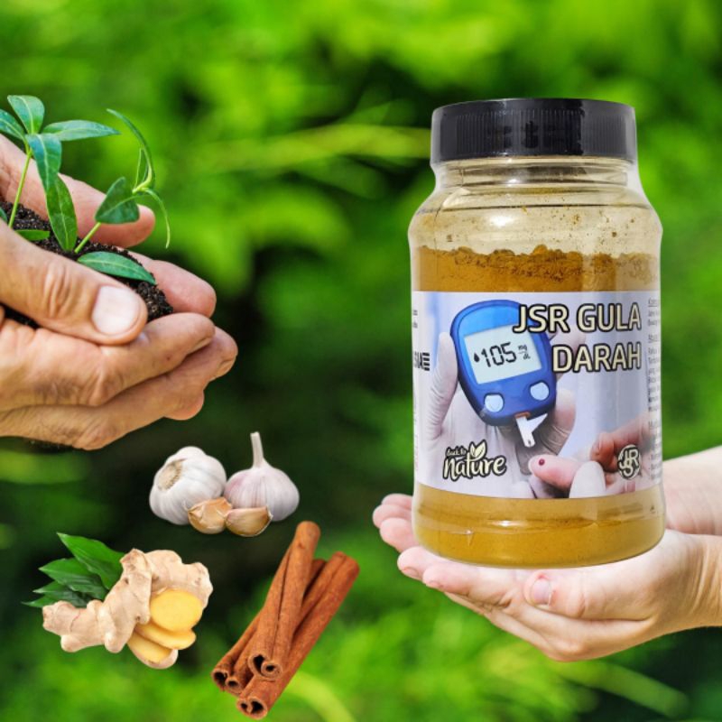 

JSR GULA DARAH Herbal Untuk Menormalkan Gula Darah Isi 150 gram
