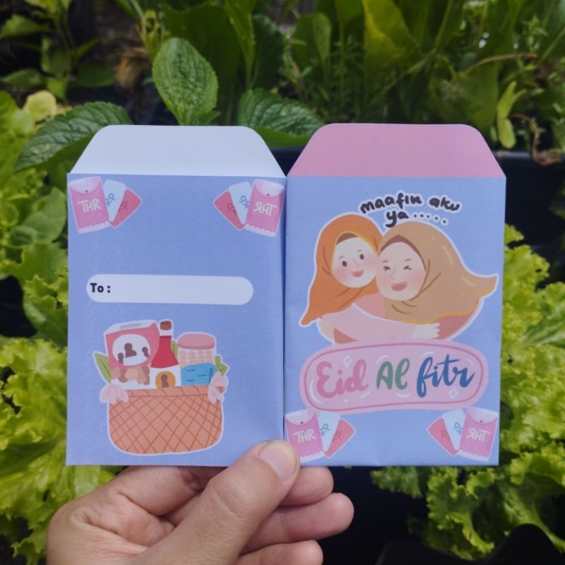 

Amplop Lebaran 2025 | Amplop Idul Fitri 2025 Desain Lucu isi 10 pcs per pack | Amplop uang dilipat 2 kali