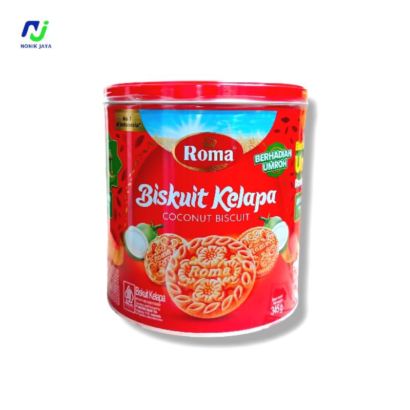 

Roma Kelapa Biskuit / BISKUIT KELAPA Kaleng@345g