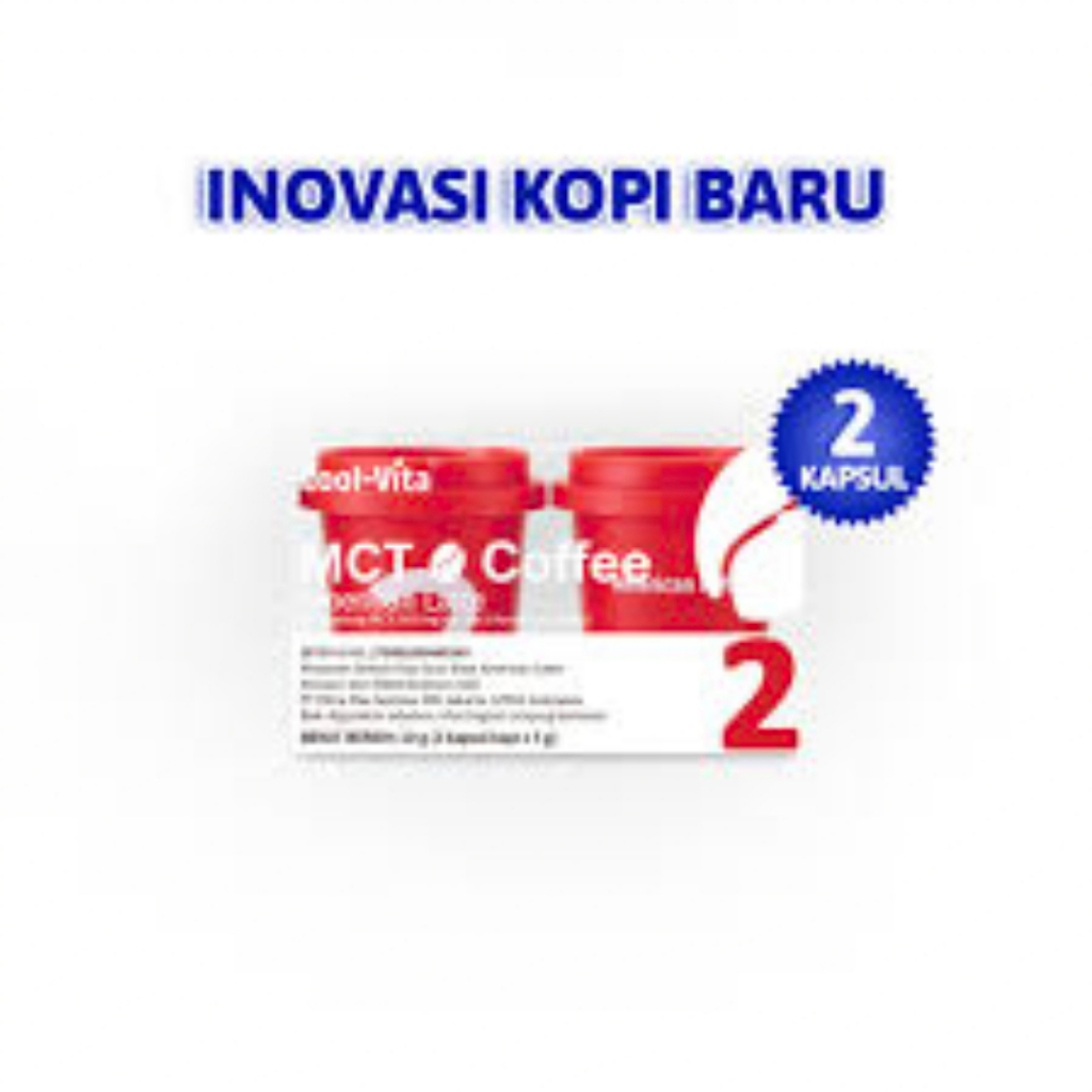 

Cool-Vita MCT American Latte 2 Kapsul Kopi