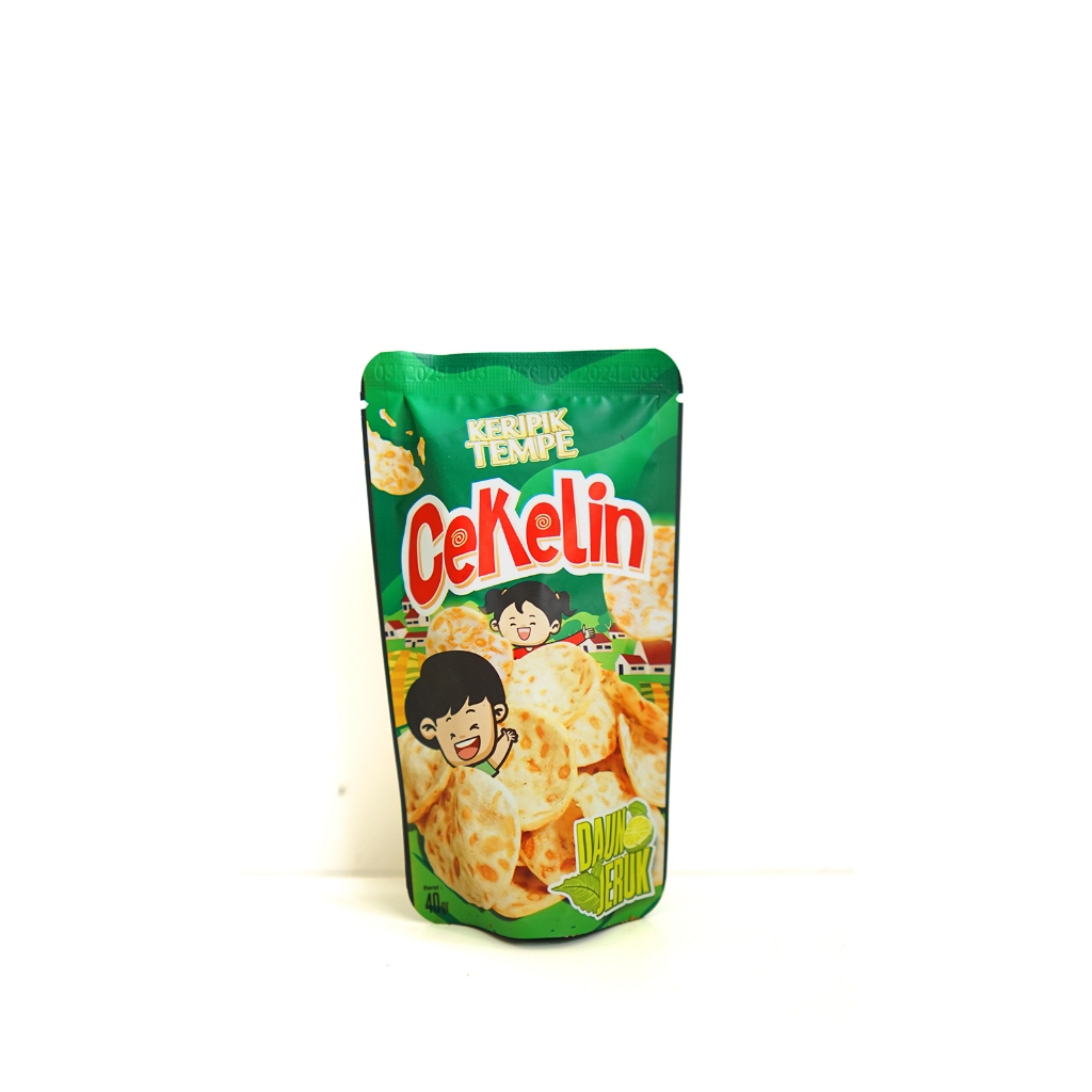 

CEKELIN "KERIPIK TEMPE" Rasa Asin Daun Jeruk