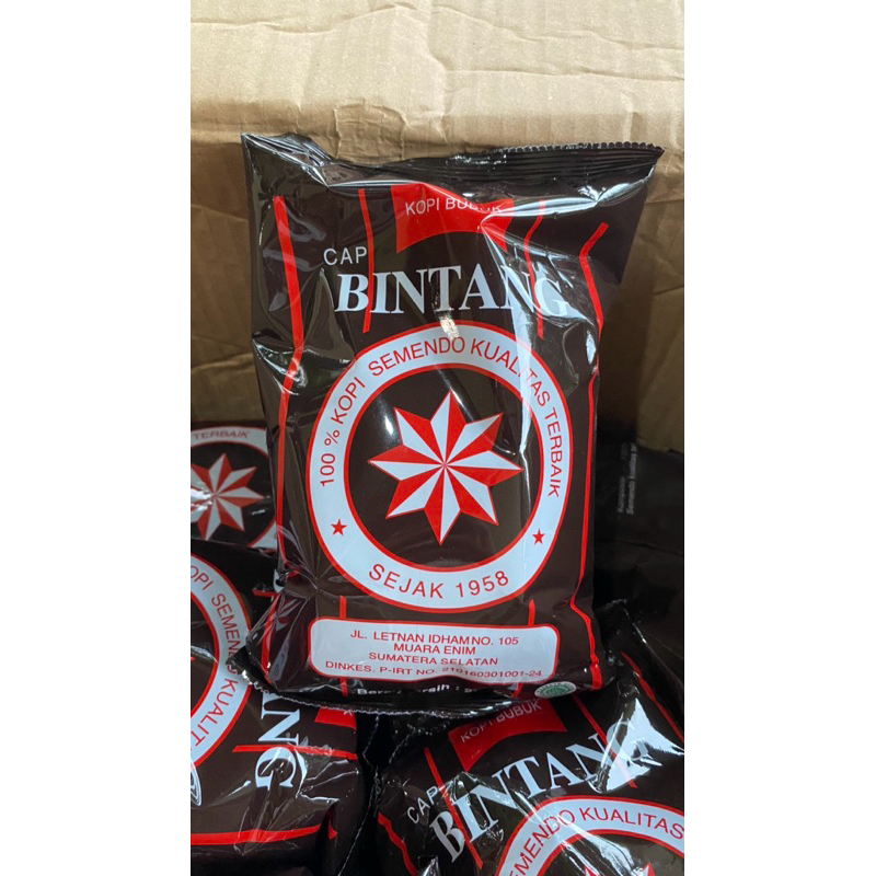 

Kopi Bubuk Semendo Cap Bintang Khas Muara Enim