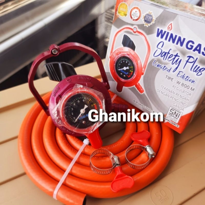 Regulator Winn gas Double Lock Winngas W 800 m eksklusif  W 800 m Nusantara Gold -winn gas W 800 Ult