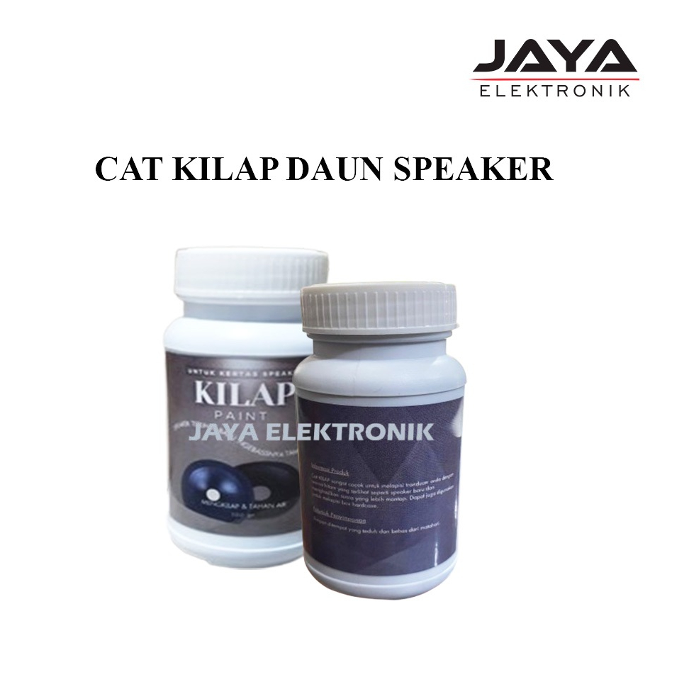 

Cat Kilap Daun Kertas Speaker 100 ml Cat Coating Daun Speaker 100 gr 100 ml