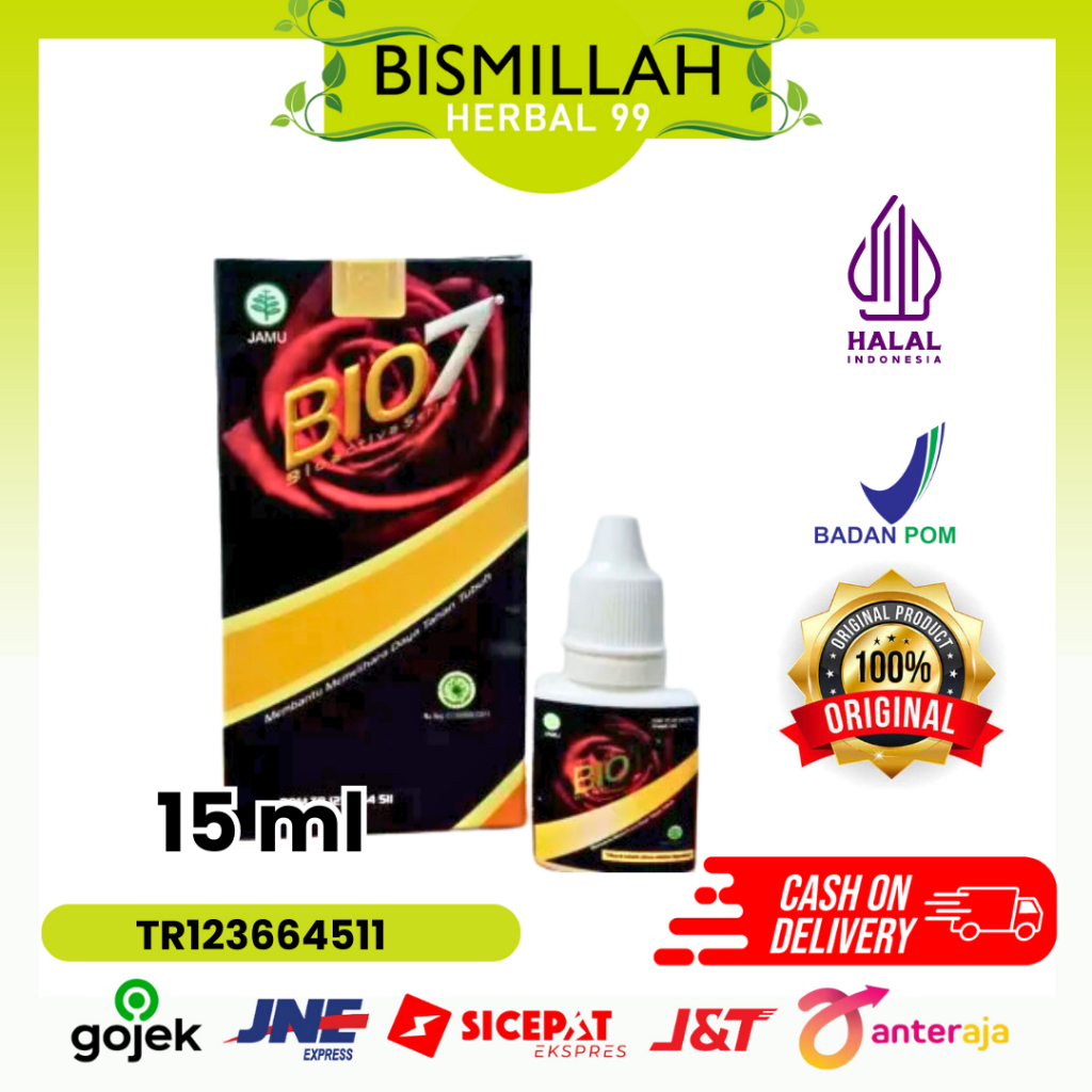 BIO7 JAMU TETES ORIGINAL / BIO SEVEN / JAMU TETES BIO TUJUH ORIGINAL