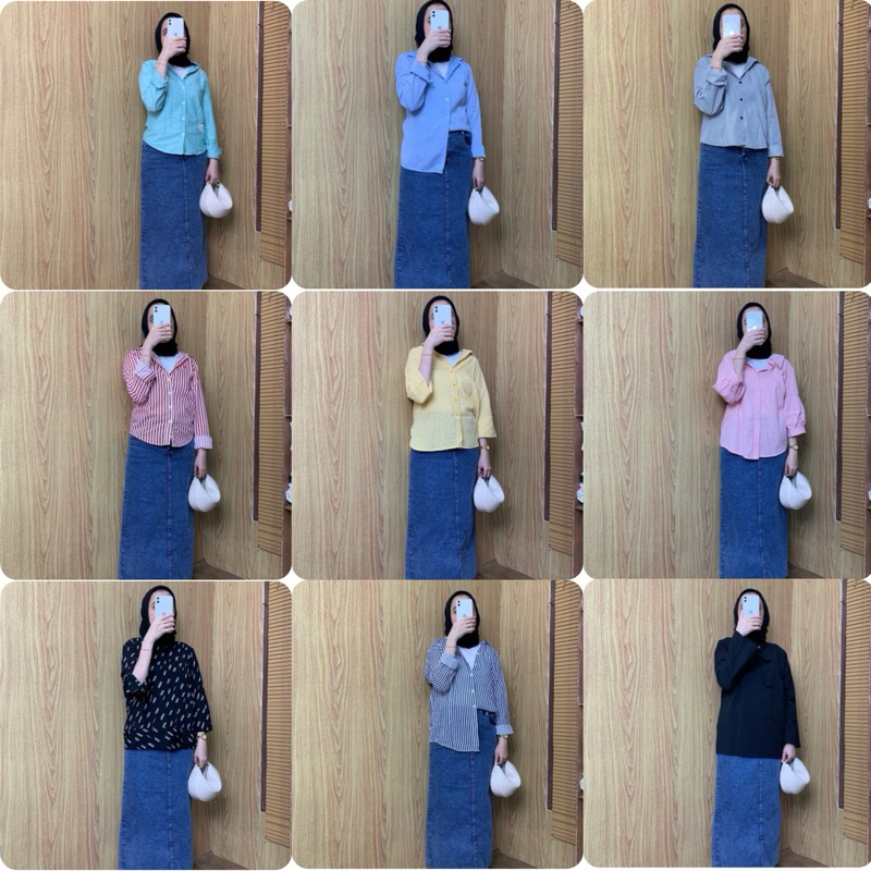 Blouse dan Kemeja Korea