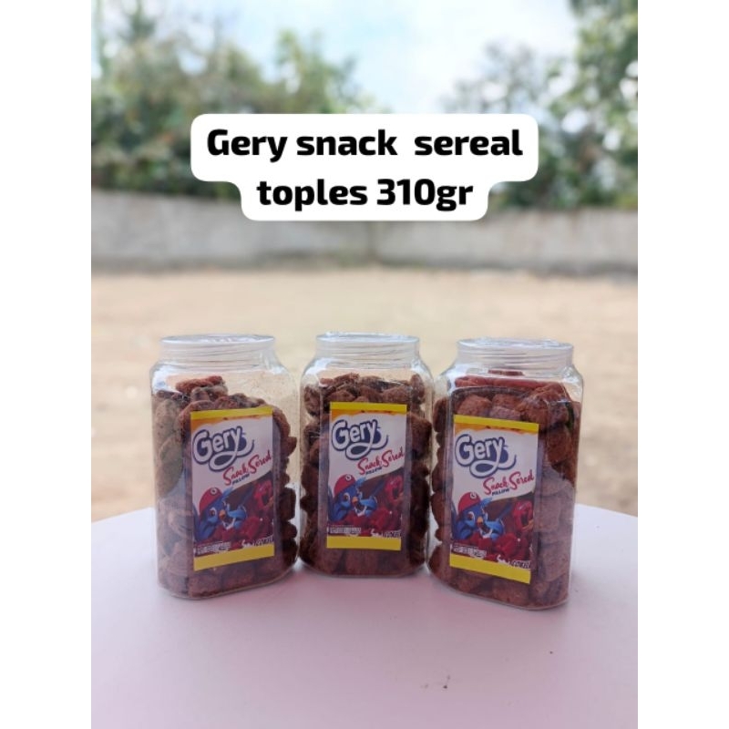 

Aneka Snack Cemilan Murah Gery Snack Sereal Toples 310gr