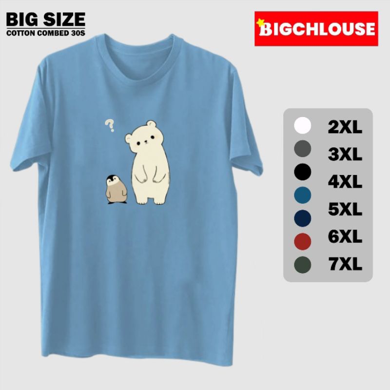 Kaos pria jumbo bigsize ukuran xxxl xxxxl 5xl 6xl 7xl kaos jumbo pria over size distro baju jumbo bi