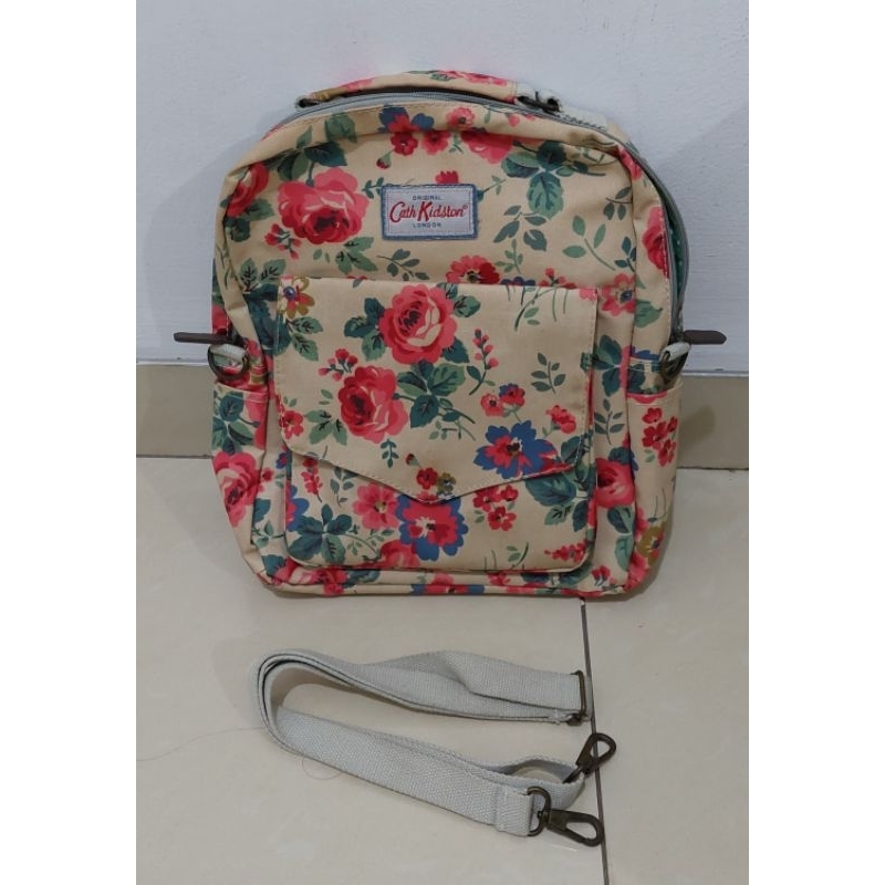preloved Cath Kidston Tas Ransel Bunga