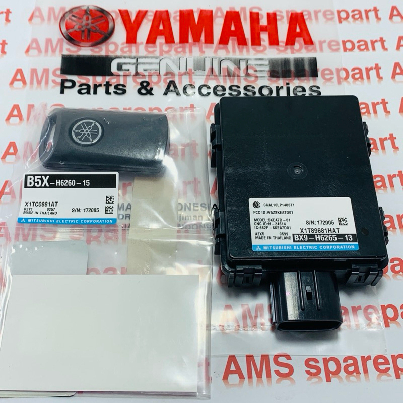 MODUL REMOTE KEYLESS MODUL SCU SET SMART CONTROL UNIT N MAX AEROX 155 LEXY FREEGO FAZIO X-MAX