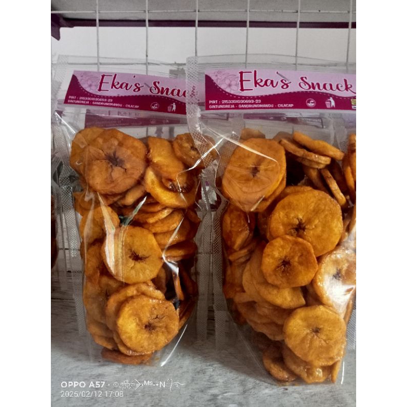 

kripik pisang koin