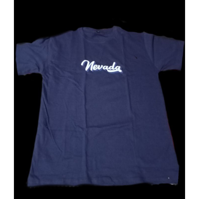 kaos nevada bahan katun combed 24s premium
