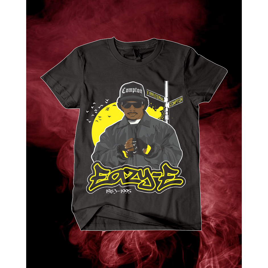 E-EAZY COMPTON BOOTLEG VINTAGE TSHIRT