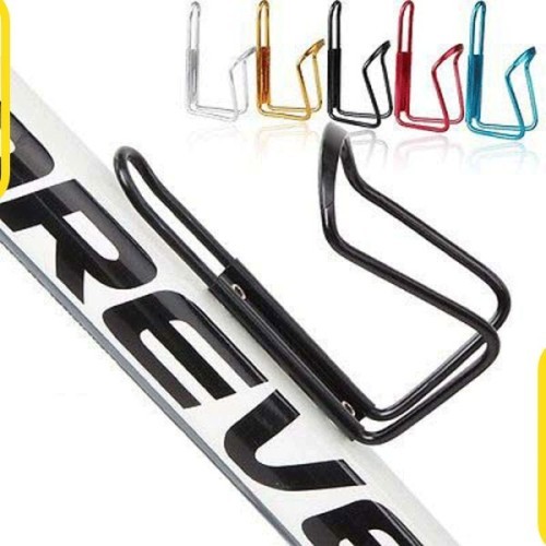 HOLDER TEMPAT BOTOL MINUMAN DI SEPEDA MODEL MATA BAHAN ALLOY WATER BOTTLE HOLDER BIKE DUDUKAN BOTOL 