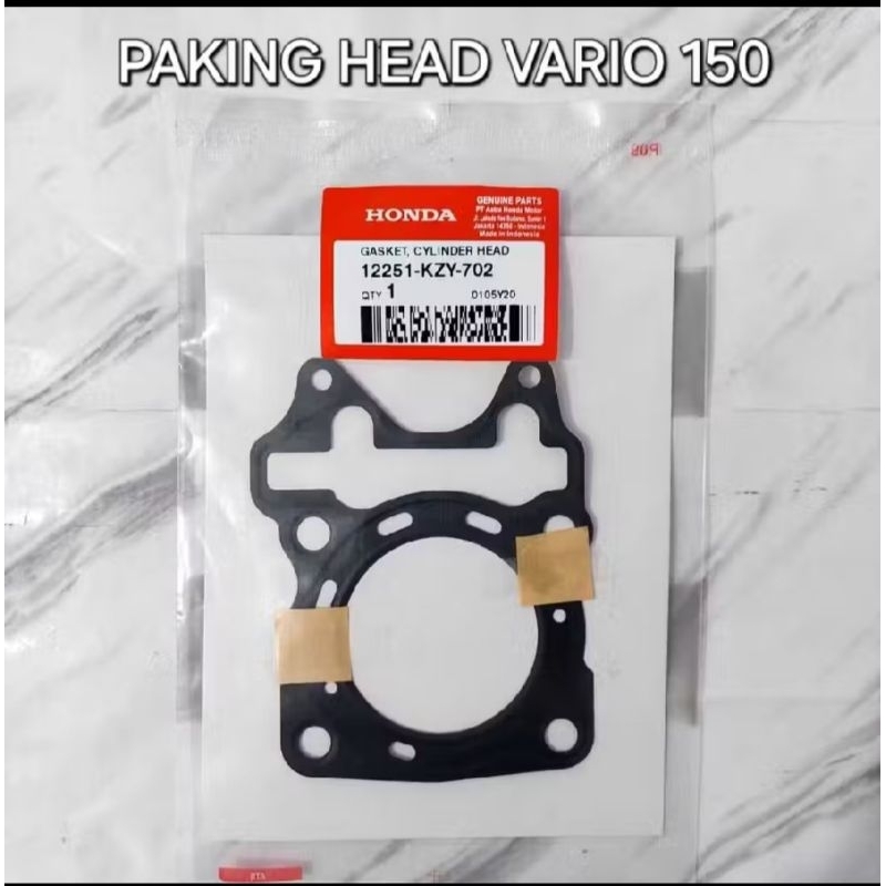 PAKING HEAD VARIO 150 ORIGINAL. 12251KZY702