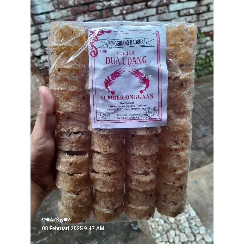 

Rengginang Lorjuk isi 40