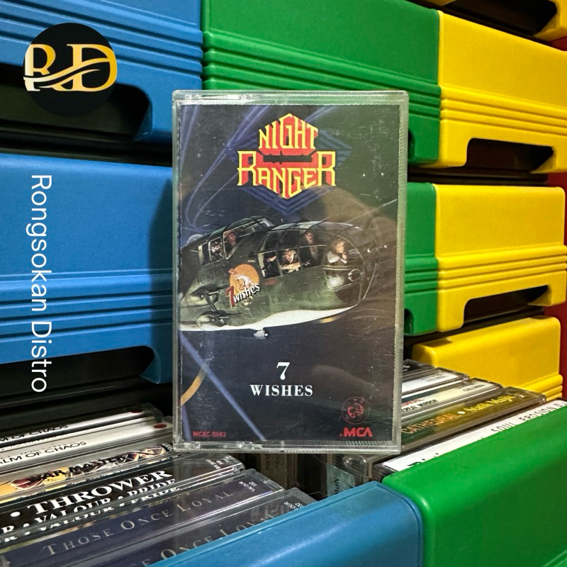 Kaset Pita Import NIGHT RANGER 7 WISHES